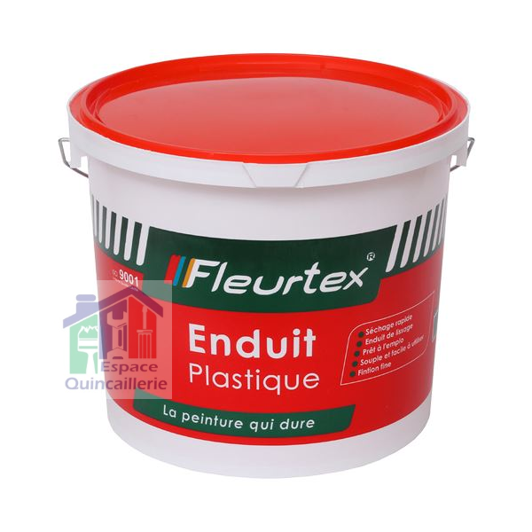 ENDUIT PLASTIQUE FLEURTEX 1KG